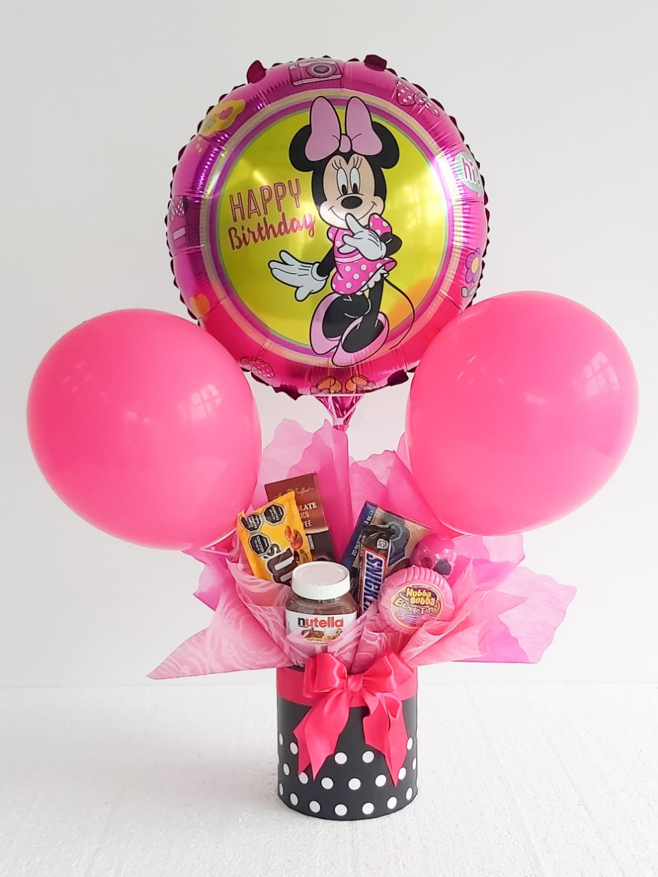 Caja Sorpresa de Dulces y Globos