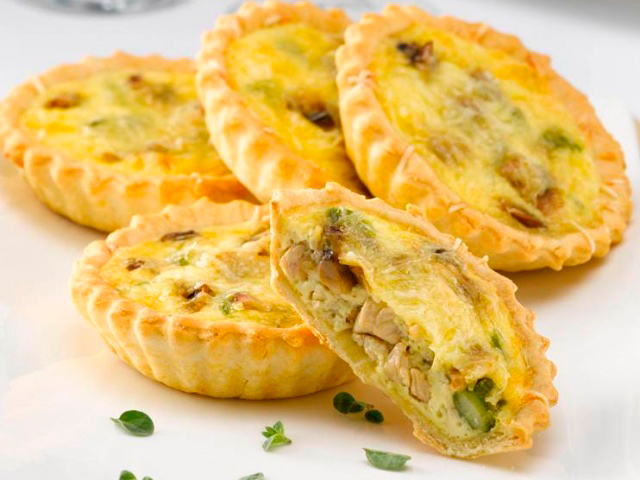 Quiche de Pollo 10 Unidades